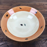 Poole Pottery Terracotta Pasta Serving Bowl