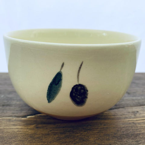 Poole Pottery Fresco Sugar Bowl, Terracotta