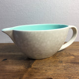 Poole Pottery Ice Green & Seagull Streamline Gravy Boat