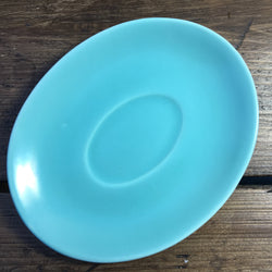 Poole Pottery Ice Green Streamline Gravy Saucer