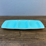 Poole Pottery Ice Green Hors D'oeuvre Dish