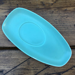 Poole Ice Green & Seagull Gravy Boat Stand (Contour)