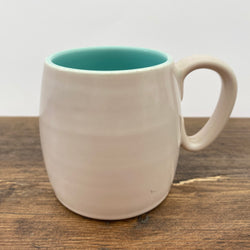 Poole Pottery "Ice Green & Mushroom" Mug, Rounded - RARE