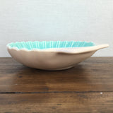 Poole Pottery "Ice Green & Mushroom (C96)" Shell, Scallop