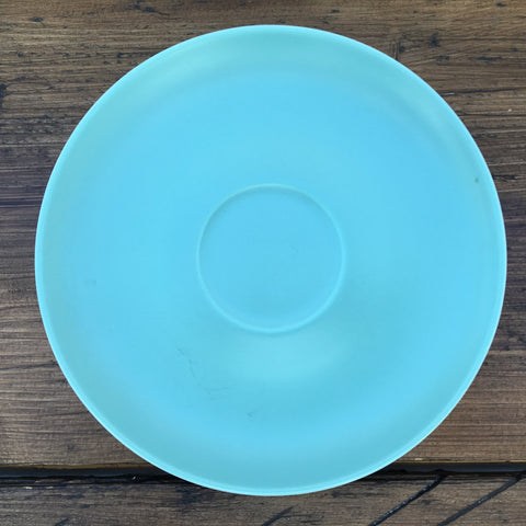 Poole Pottery Ice Green Soup Cup Saucer