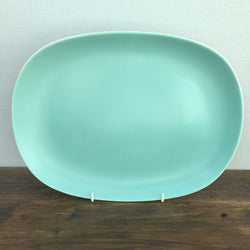 Poole Pottery Ice Green Oblong Platter 12"