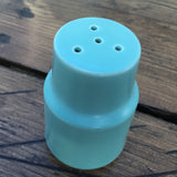 Poole Ice Green Salt Pot