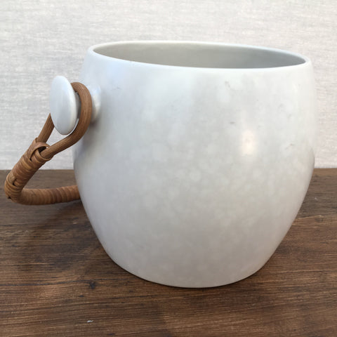 Poole Pottery Ice Green & Seagull Biscuit Barrel (No Lid)
