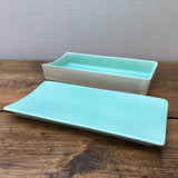 Poole Pottery Ice Green & Seagull Cigarette Holder