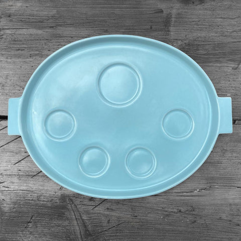 Poole Pottery Ice Green & Seagull Streamline Early Morning Set Tray