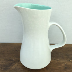 Poole Pottery Ice Green & Seagull Contour 1.5 Pint Jug