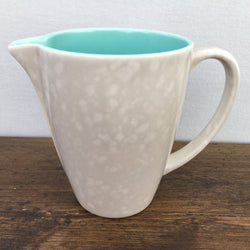Poole Pottery Ice Green & Seagull Streamline Milk Jug