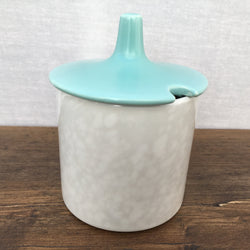 Poole Pottery Ice Green & Seagull Jam/Preserve Pot - Straight Sided
