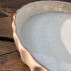 Poole Pottery Lakestone Flan Dish, 10"