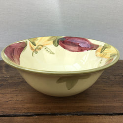 Poole Pottery Legumes Soup Bowl - Green Border