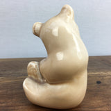 Poole Pottery Light Brown Glaze, Sitting