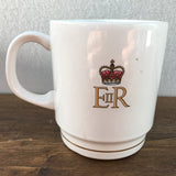 Poole Pottery Commemorative Silver Jubilee Mug