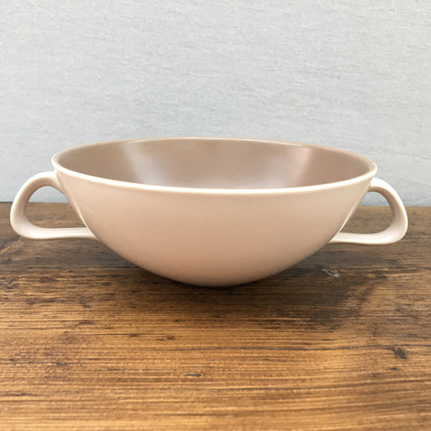Poole Pottery Sepia & Mushroom Soup Cup (Contour)