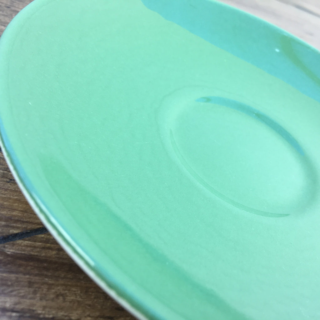 Poole Pottery "New Forest Green" Tea Saucer MrPottery