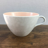 Poole Pottery Peach Bloom & Seagull Teacup - Wide (Contour)