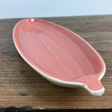 Poole Red Indian Cucumber Dish