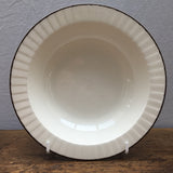 Poole Pottery Ridgeway Brown Oatmeal Bowl - Made for Debenhams