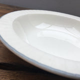 Poole Pottery Ridgeway Grey Cereal Bowl