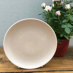 Poole Pottery Twintone Sepia & Mushroom Starter/Dessert Plate