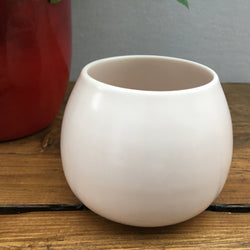 Poole Pottery Mushroom & Sepia Jam Pot (No Lid)