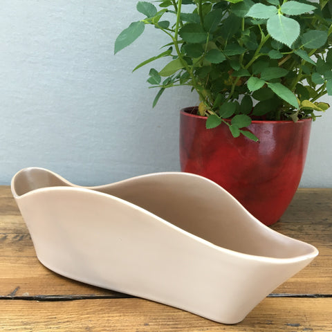 Twintone Mushroom & Sepia Posy/Flower Trough