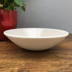 Poole Pottery Twintone Sepia & Mushroom Dessert Bowl