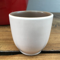 Poole Pottery Twintone Sepia & Mushroom Egg Cup