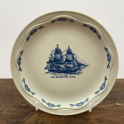 Poole Pottery Blue Ship Plate - The Warehouse
