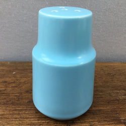 Poole Pottery Twintone Sky Blue & Dove Grey Pepper Pot