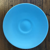 Sky Blue & Dove Grey Coffee Saucer