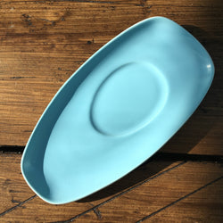 Poole Pottery Sky Blue & Dove Grey Gravy Stand (Contour)
