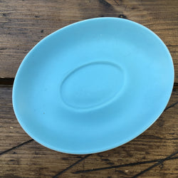 Poole Pottery Sky Blue Streamline Gravy Boat Stand