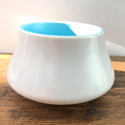 Poole Pottery Sky Blue & Dove Grey Wide Preserve (No Lid)