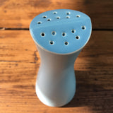Poole Pottery Sky Blue & Dove Grey Pepper Pot