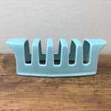 Poole Pottery Twintone Sky Blue Toast Rack