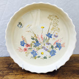 Poole Pottery Springtime Flan Dish, 9.75"