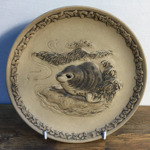 Poole Pottery Stoneware Seal Plate