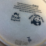 Poole Pottery Stoneware WWF Seal Plate