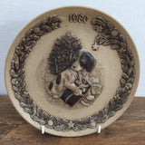 Poole Pottery Temptation 1980 Christmas Plate