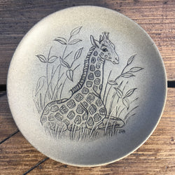 Poole Pottery Stoneware 5" Plate - Baby Giraffe
