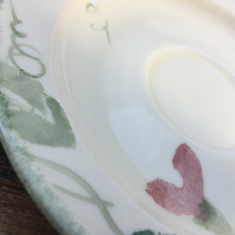 Poole Pottery Sweet Pea Tea Saucer