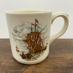 Poole Pottery Tall Ship Mug