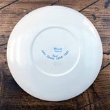 Poole Pottery Transfer Plate - Duck - Teal