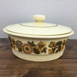 Poole Pottery Lidded Casserole Dish