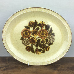 Poole Pottery Thistlewood Oval Platter 13"